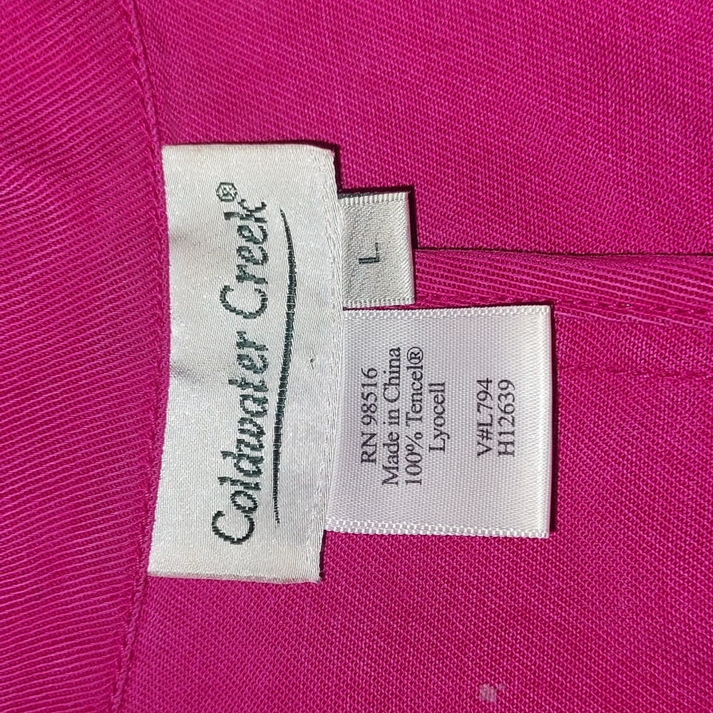 VTG Coldwater Creek lightweight jean blazer jacket - Picture 6 of 6